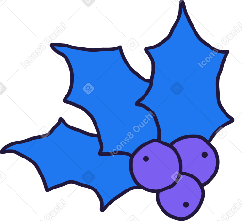 holly berry PNG, SVG