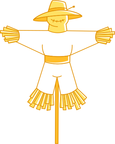 Scarecrow PNG, SVG