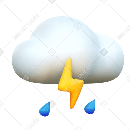 3D storm PNG、SVG