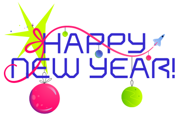 Happy new year! PNG, SVG