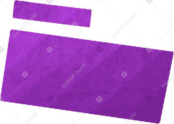 purple two blocks of text Illustration in PNG, SVG
