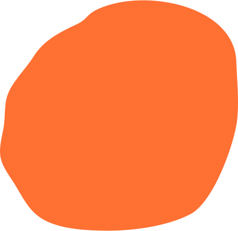 Illustration cercle orange aux formats PNG, SVG