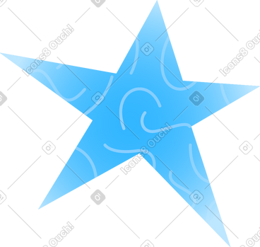 蓝星 PNG, SVG