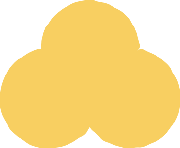 trefoil yellow PNG, SVG