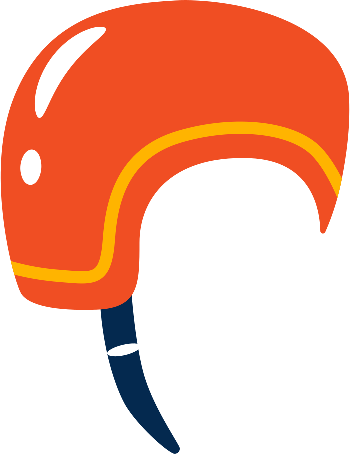 helmet Illustration in PNG, SVG