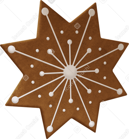 star cookie в PNG, SVG