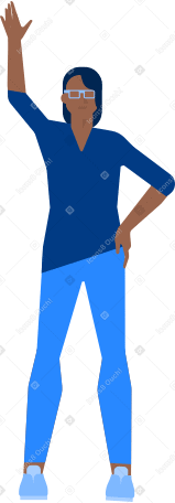 athlete Illustration in PNG, SVG