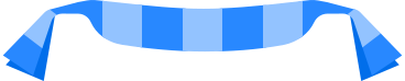 Schal mit streifen blau PNG, SVG