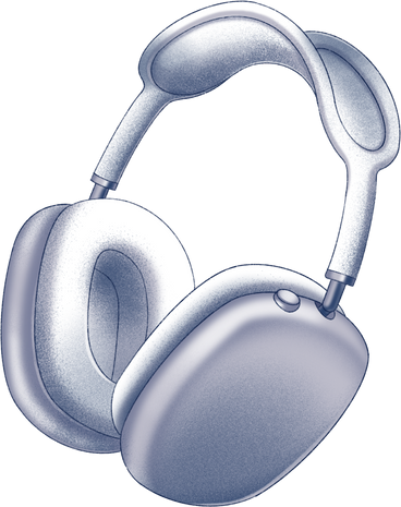 wireless headphones PNG, SVG