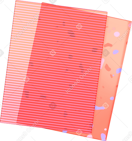 3D plastic cards with different patterns PNG, SVG