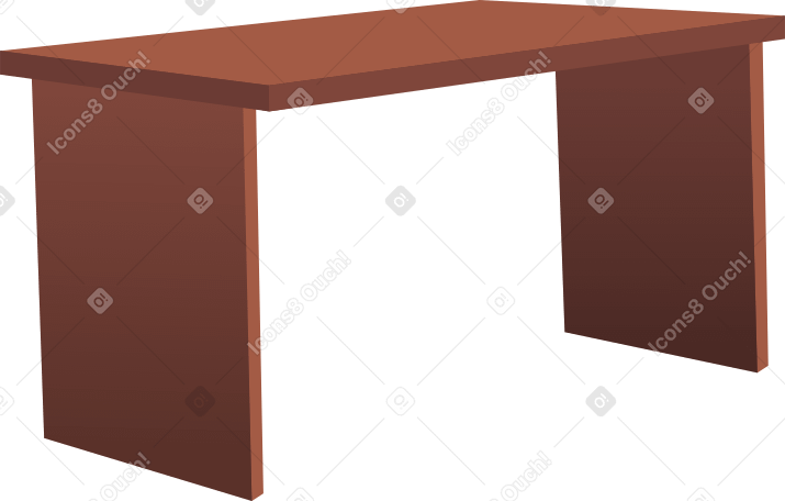table de bureau PNG, SVG