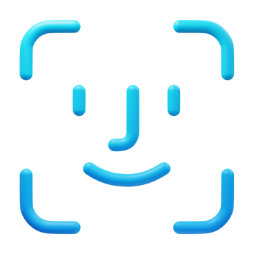 face id PNG, SVG