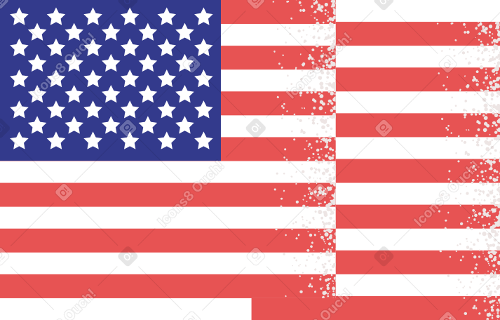 bandiera americana PNG, SVG