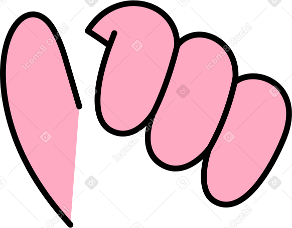 hand of girl PNG, SVG
