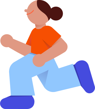 Mujer corriendo PNG, SVG