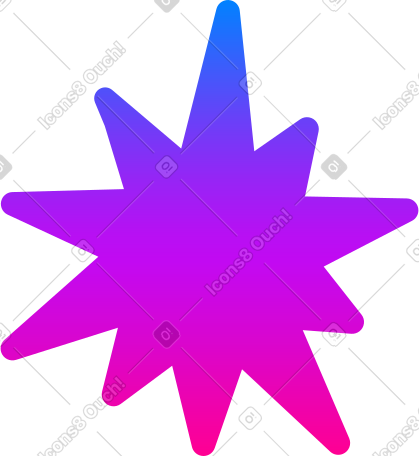 星形十边形 PNG, SVG