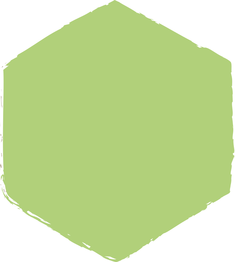 Green Hexagon Illustration In Png Svg