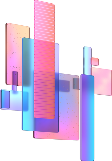abstract composition from different rectangles PNG, SVG