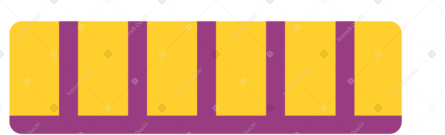 yellow coin side view Illustration in PNG, SVG