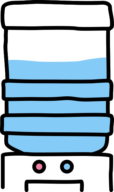 Water cooler PNG, SVG