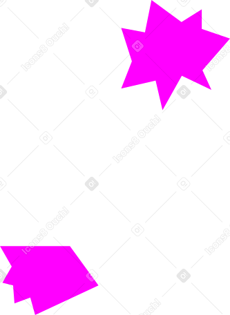 abstrakte formen rosa PNG, SVG