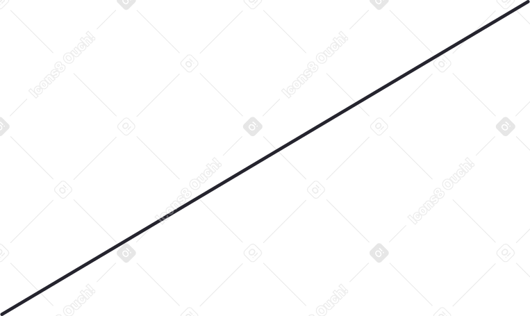 Fronde ligne noire PNG, SVG