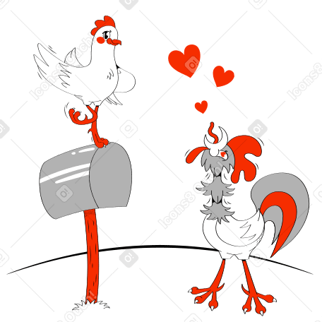 Rooster tackle PNG, SVG