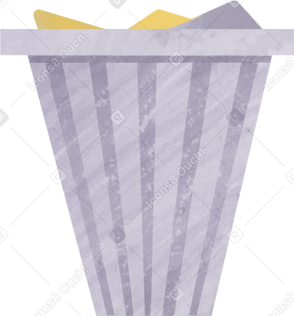 trash can Illustration in PNG, SVG