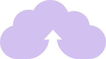 cloud with an arrow inside PNG, SVG