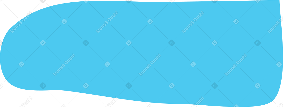 himmelblaue form PNG, SVG