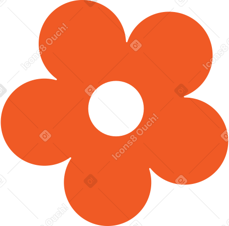 빨간 꽃 PNG, SVG