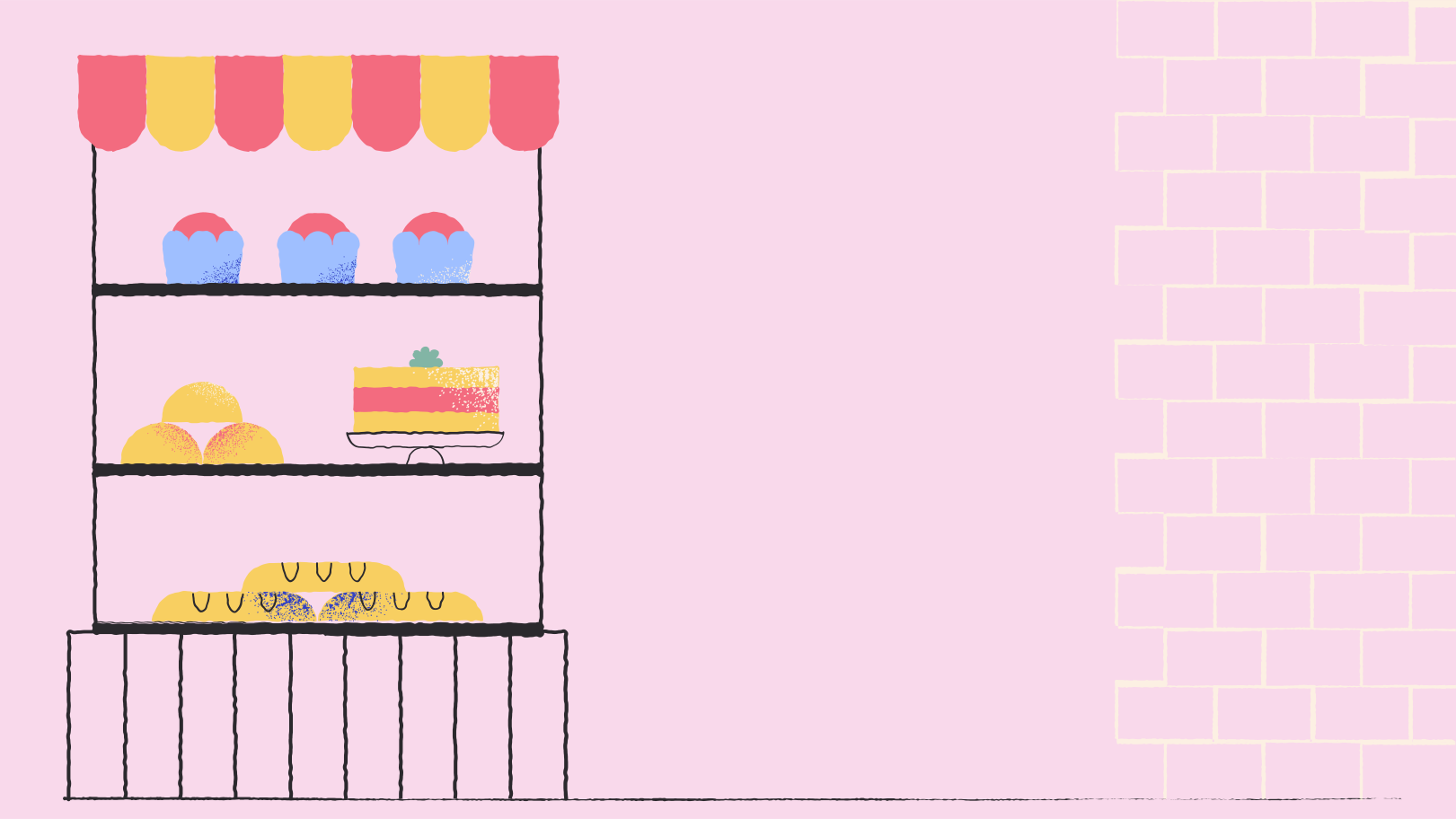 bakery background Illustration in PNG, SVG