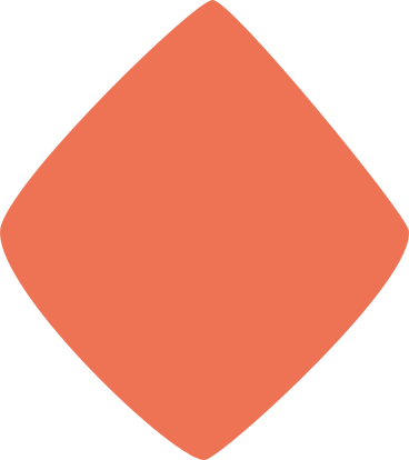 Orange rhombus PNG、SVG