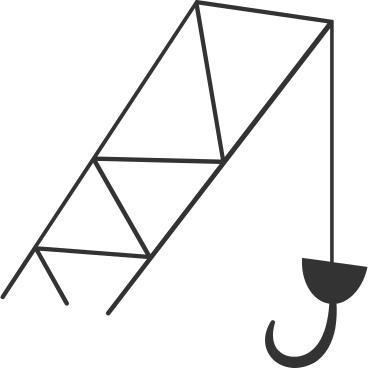 elevating crane PNG, SVG