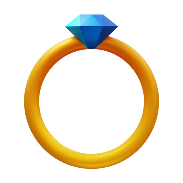 diamond ring PNG, SVG