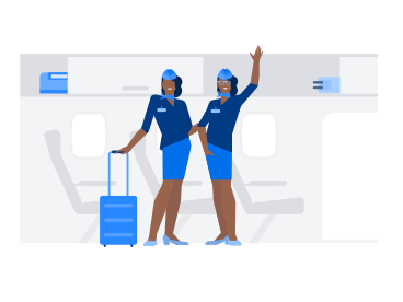 Flight attendants PNG, SVG