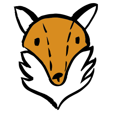 head of fox PNG, SVG