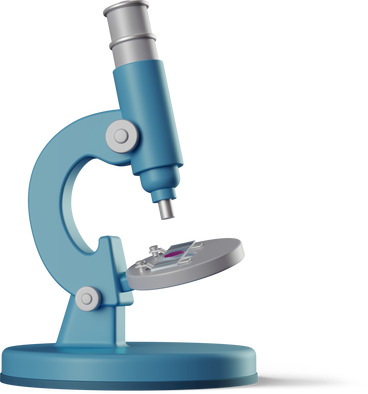 blue microscope PNG, SVG