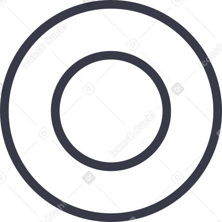 ring shape Illustration in PNG, SVG