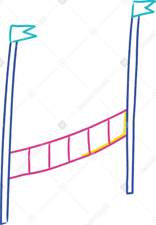 barrier Illustration in PNG, SVG