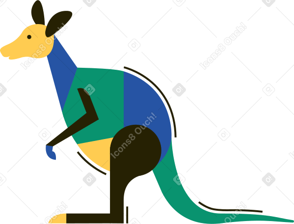 kangaroo PNG, SVG