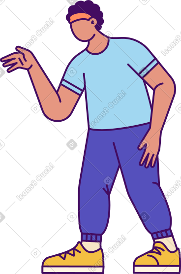 男人举手 PNG, SVG