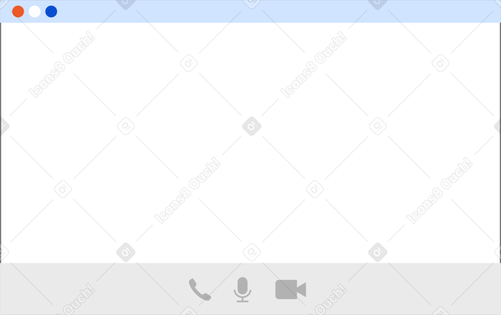 окно видеозвонка в PNG, SVG