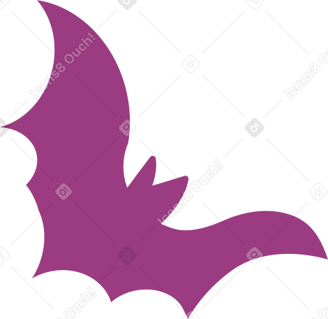 maroon bat Illustration in PNG, SVG