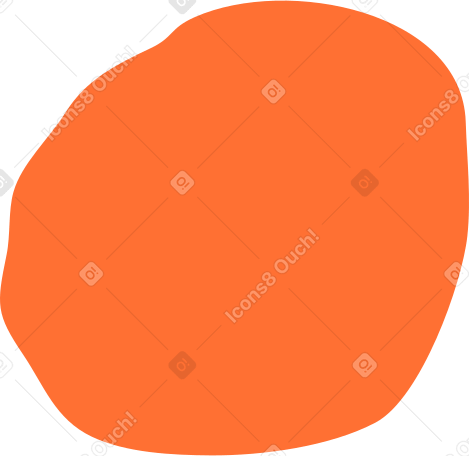 orange circle Illustration in PNG, SVG