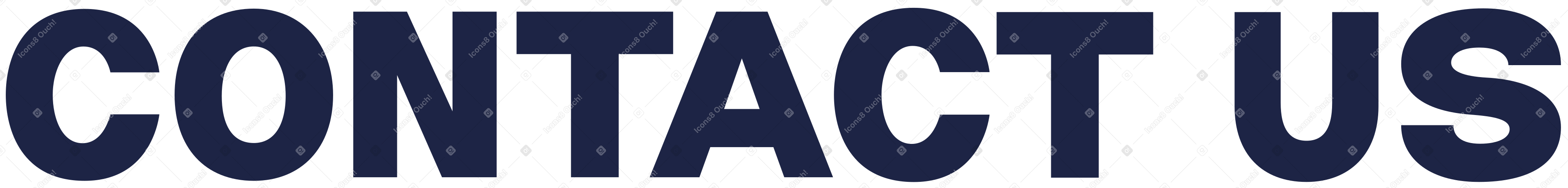 letras contáctenos PNG, SVG