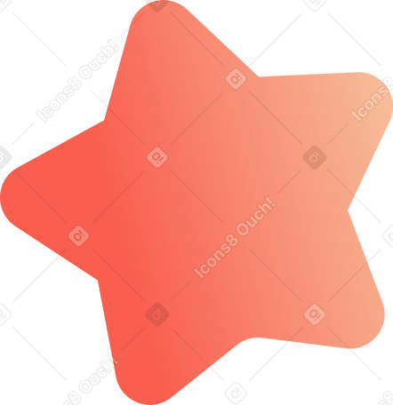 Estrela vermelha PNG, SVG