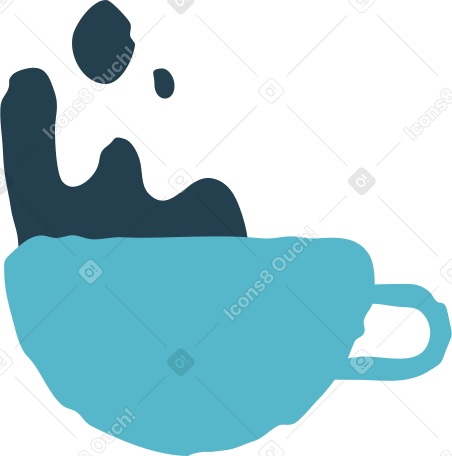 чашка кофе в PNG, SVG