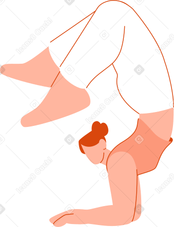 肘ヨガスタンドの女性 PNG、SVG