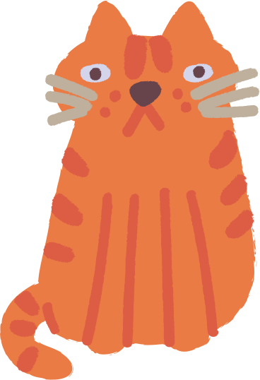 Cat sitting PNG, SVG